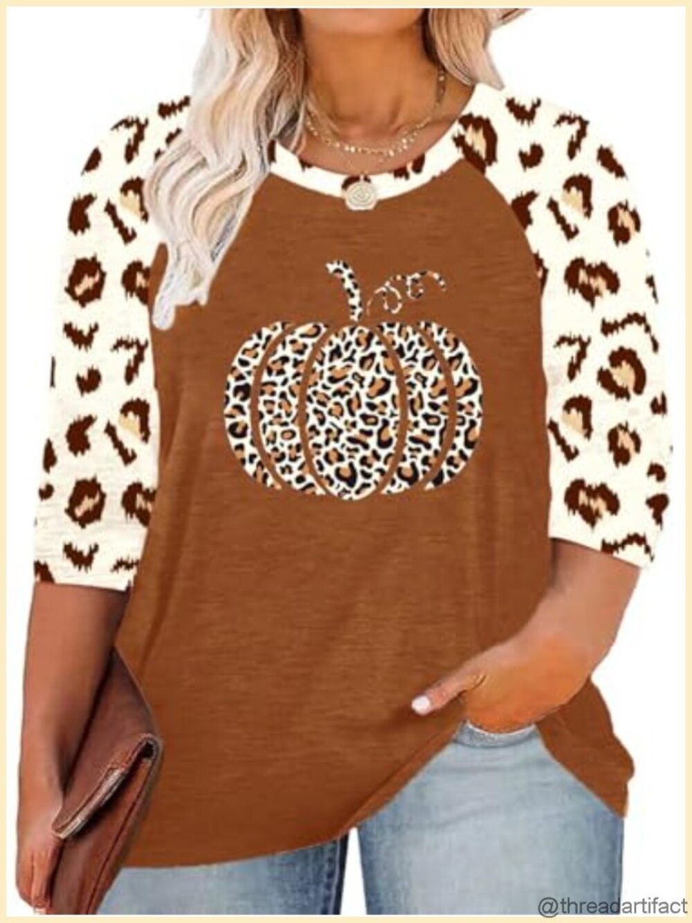 Plus Size Halloween Top Women Funny Bat Pumpkin Graphic Tee Shirt